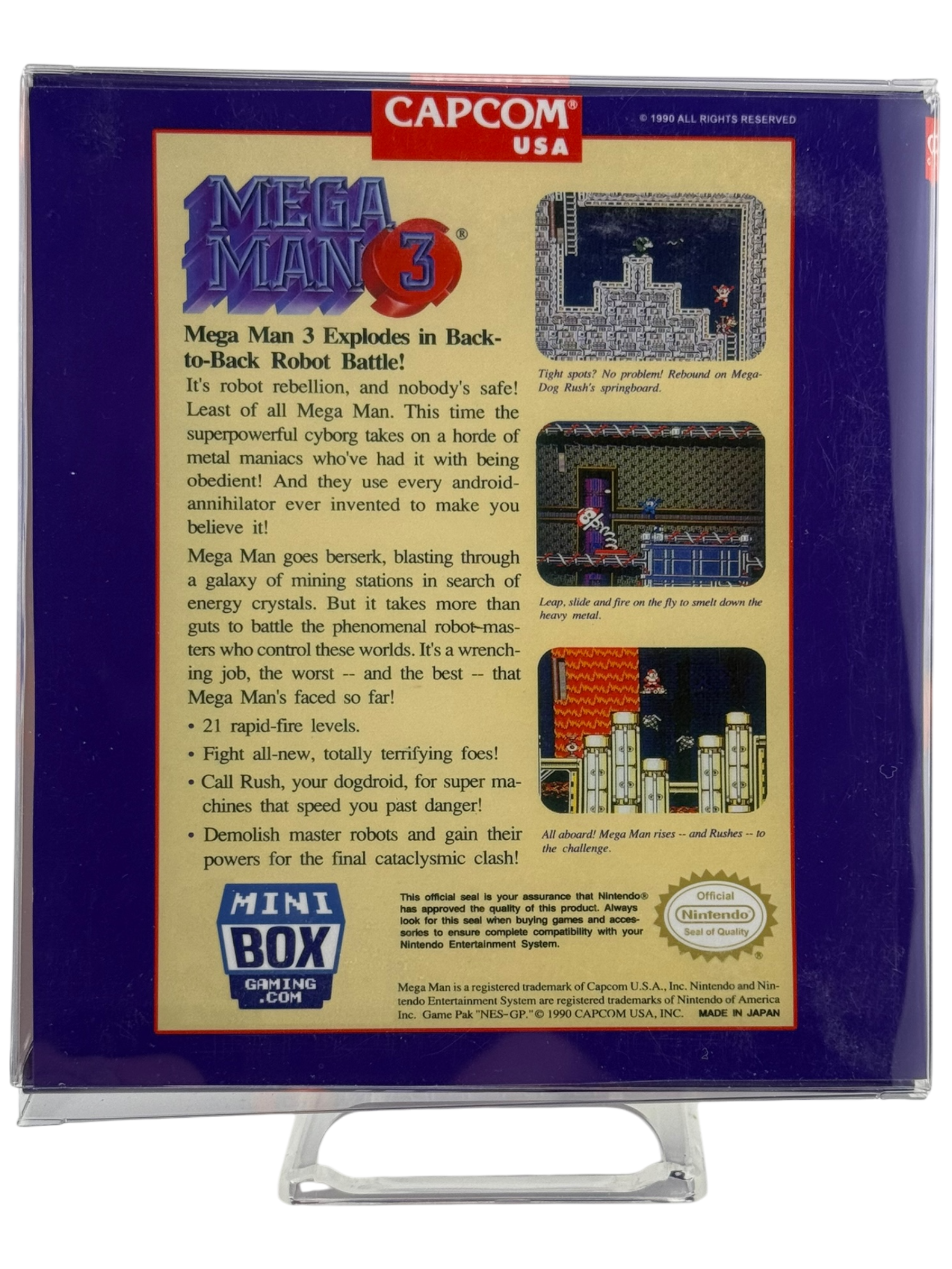 Mega Man 3 [Mini Reproduction Box]