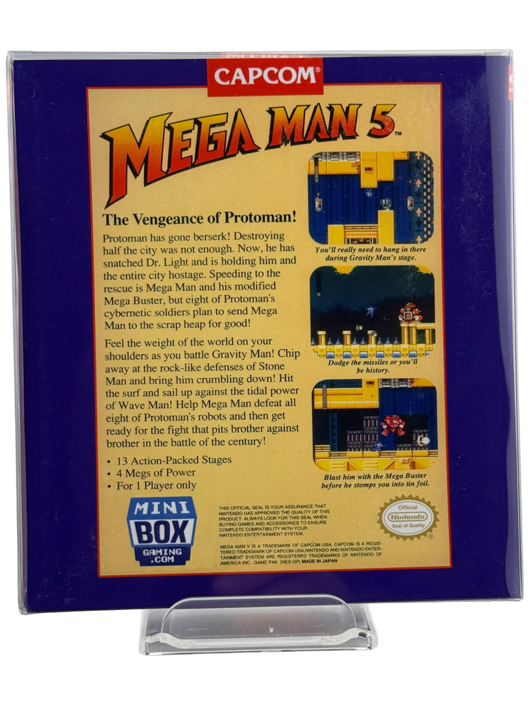 Mega Man 5 [Mini Reproduction Box]