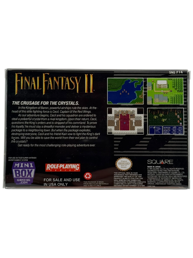 Final Fantasy II [Mini Reproduction Box]