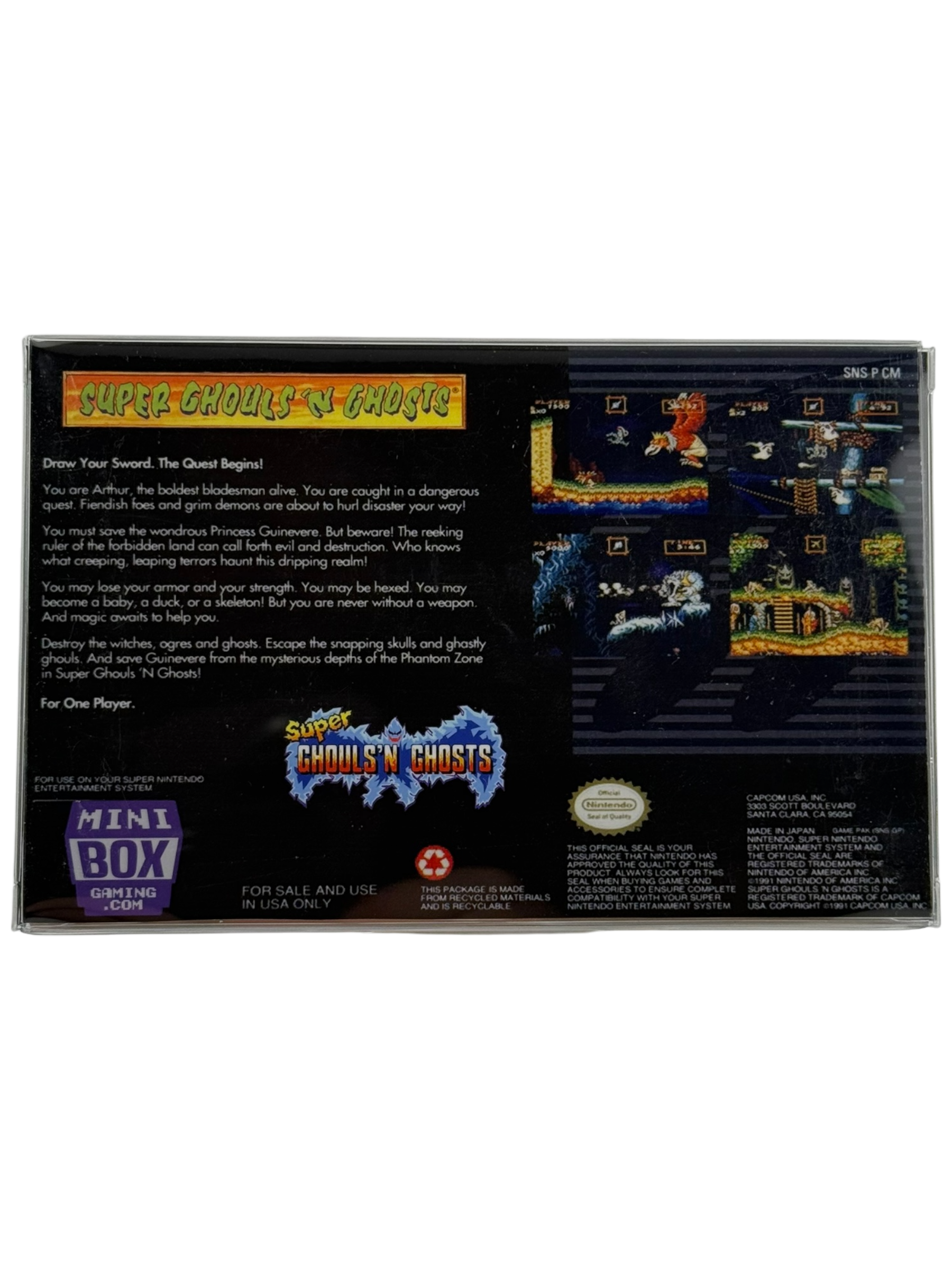 Super Ghouls 'n Ghosts [Mini Reproduction Box]