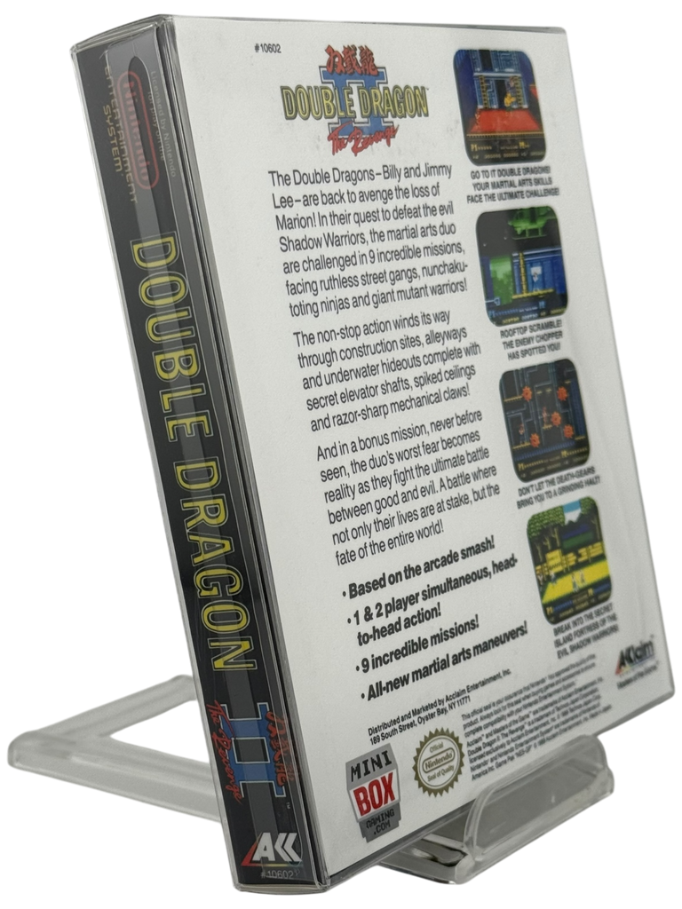 Double Dragon II: The Revenge [Mini Reproduction Box]