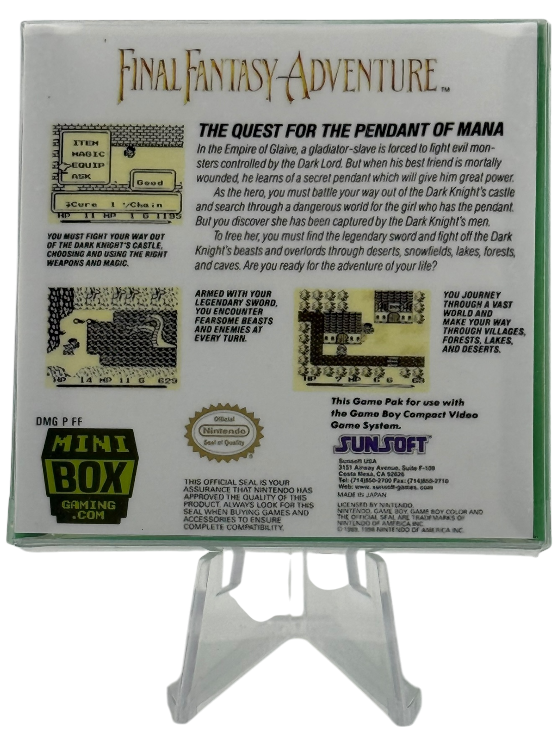 Final Fantasy Adventure [Mini Reproduction Box]