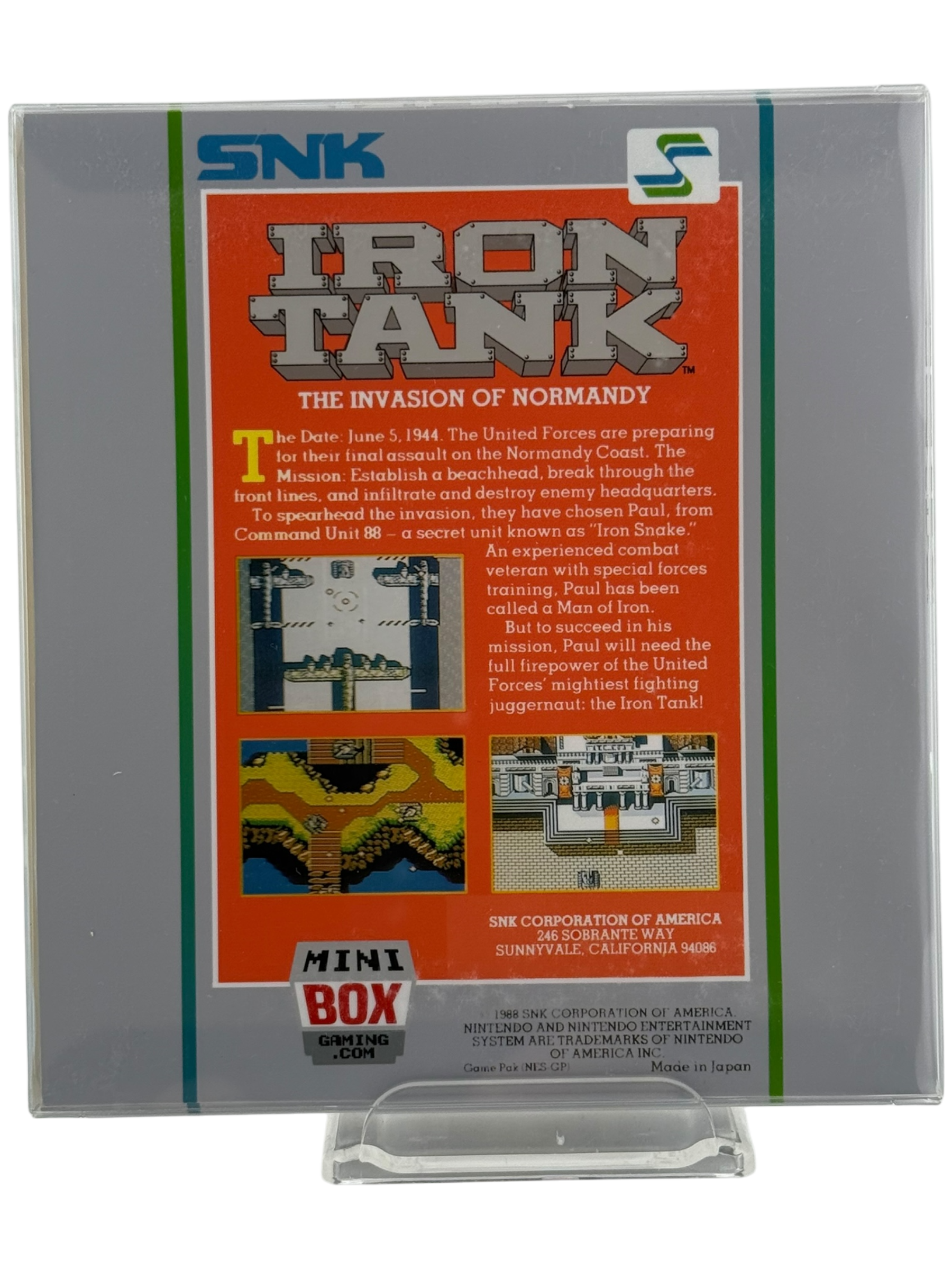Iron Tank [Mini Reproduction Box]