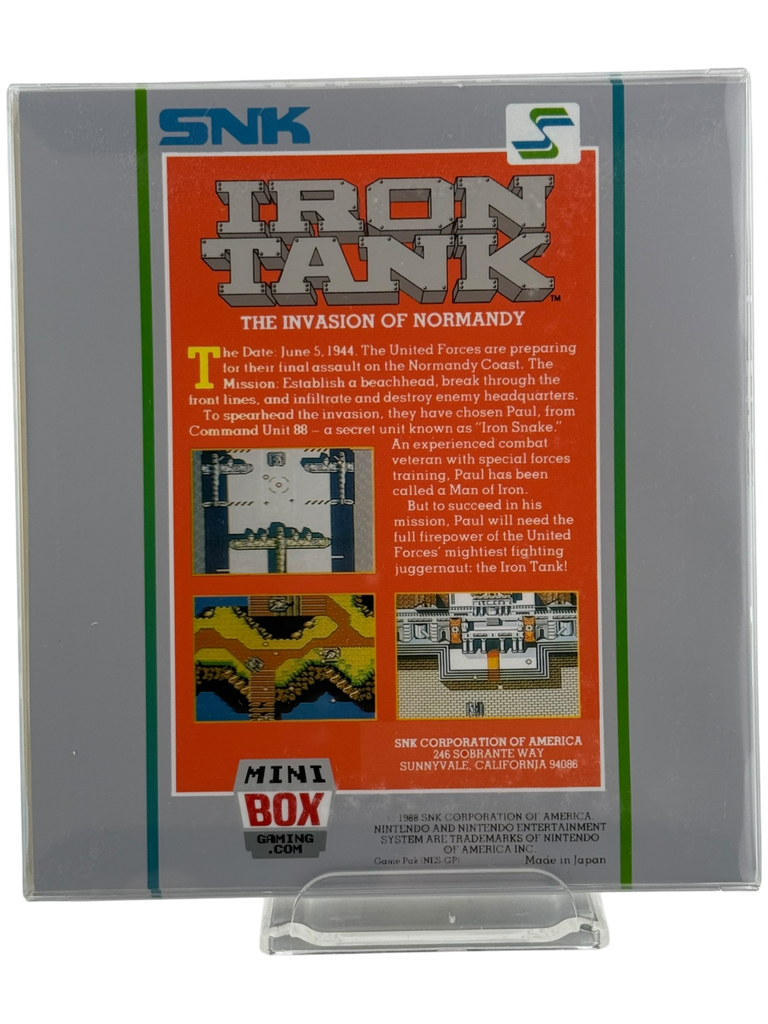 Iron Tank [Mini Reproduction Box]