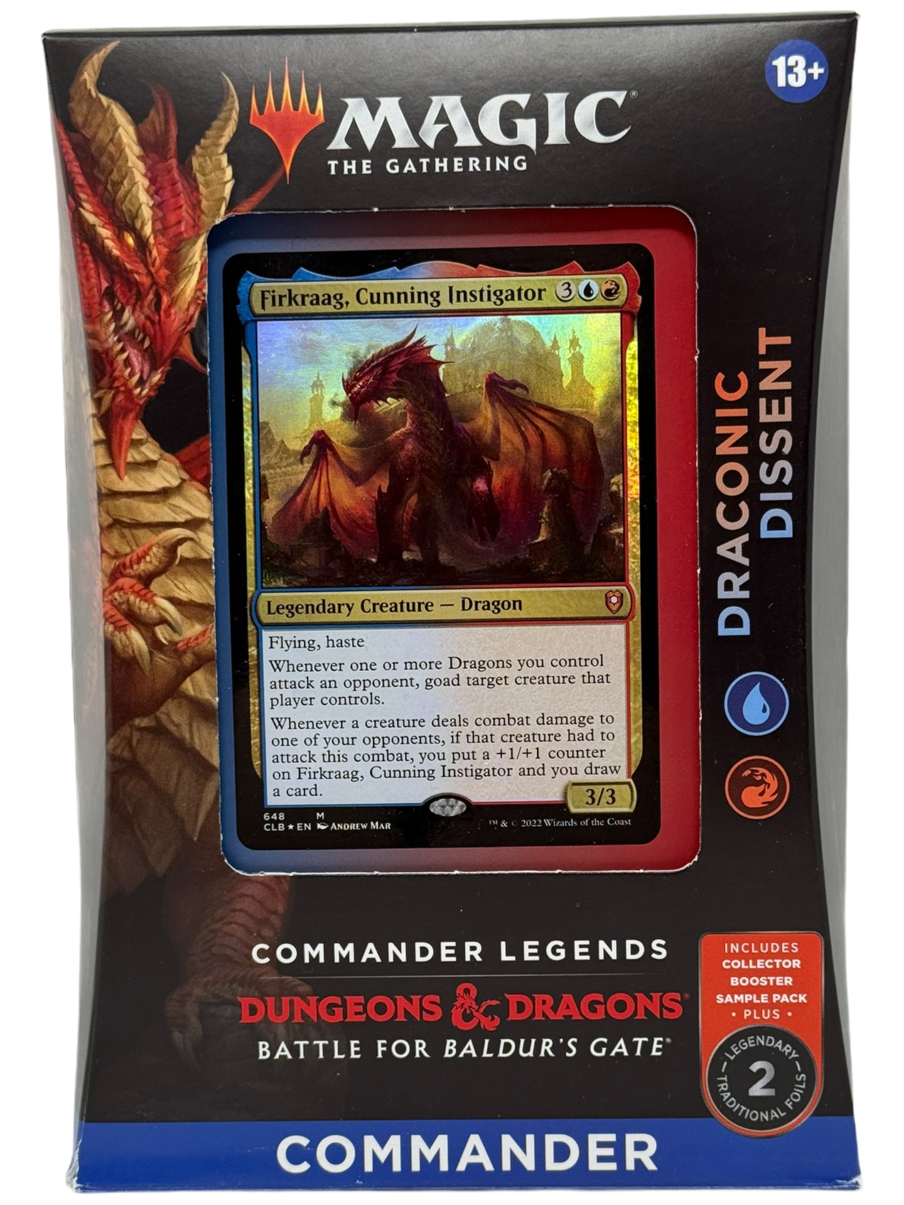 Commander Legends: Battle for Baldur's Gate - Draconic Dissent Commander Deck