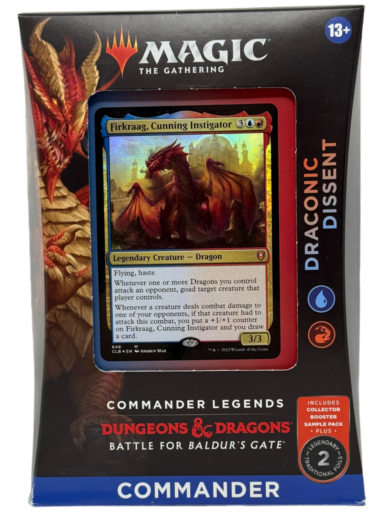 Commander Legends: Battle for Baldur's Gate - Draconic Dissent Commander Deck