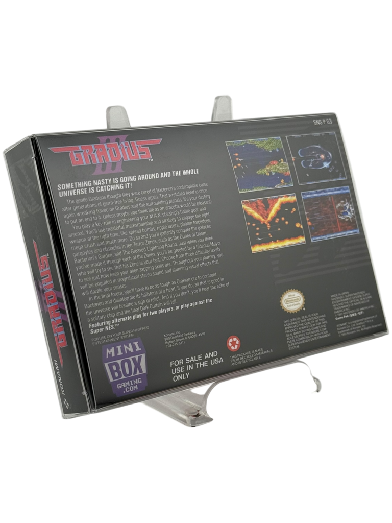 Gradius III [Mini Reproduction Box]