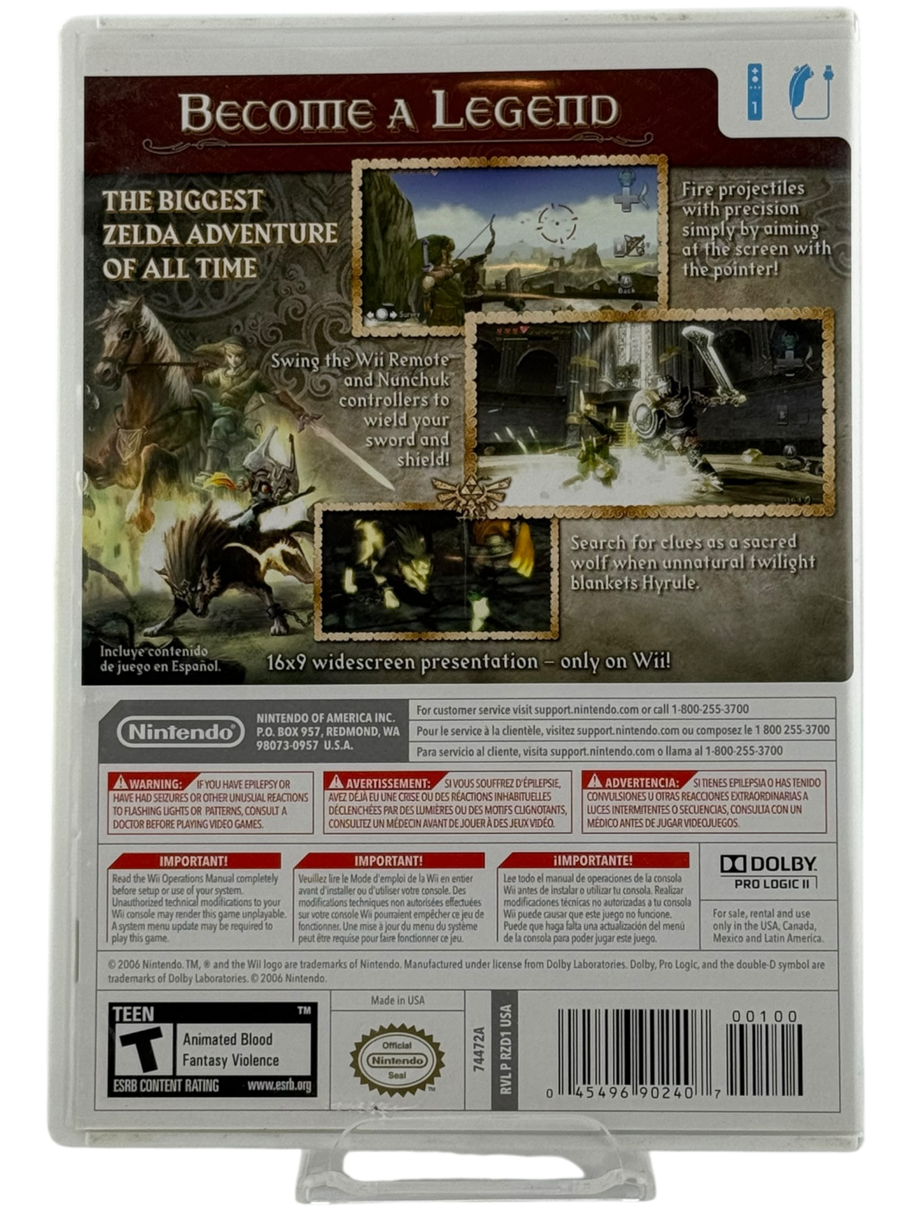Zelda Twilight Princess [Nintendo Selects]