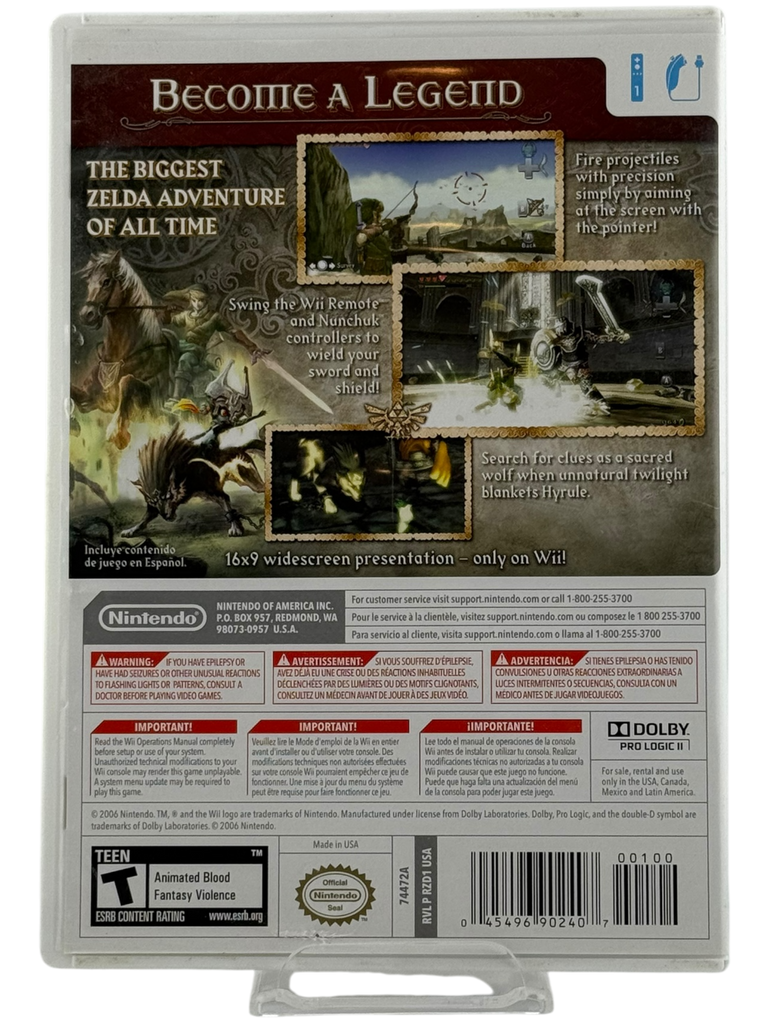 Zelda Twilight Princess [Nintendo Selects]