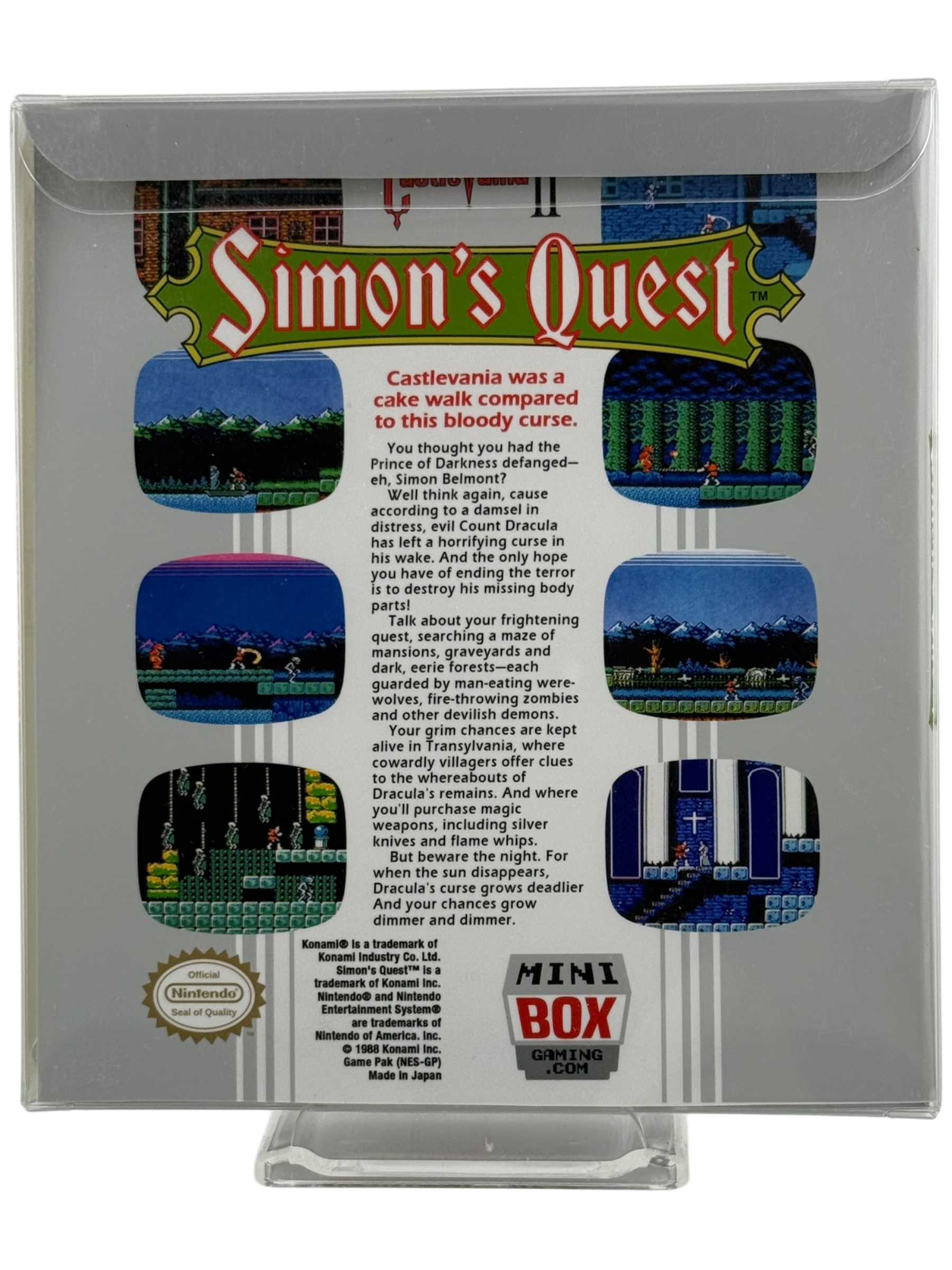Castlevania II: Simon's Quest [Mini Reproduction Box]
