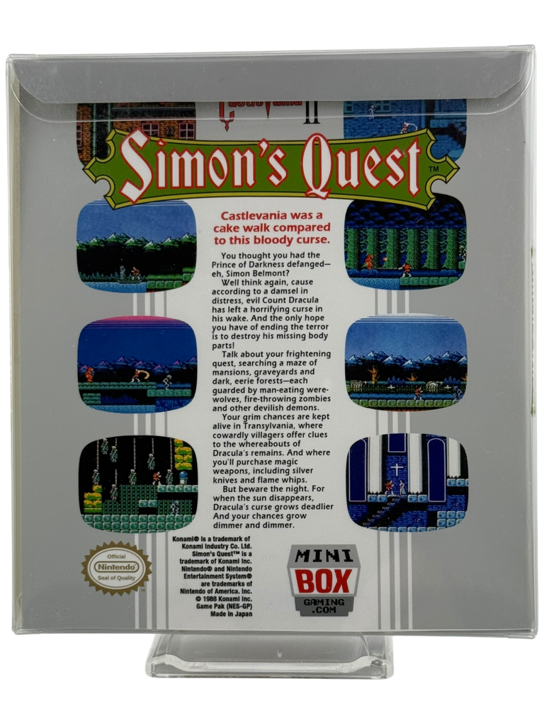 Castlevania II: Simon's Quest [Mini Reproduction Box]