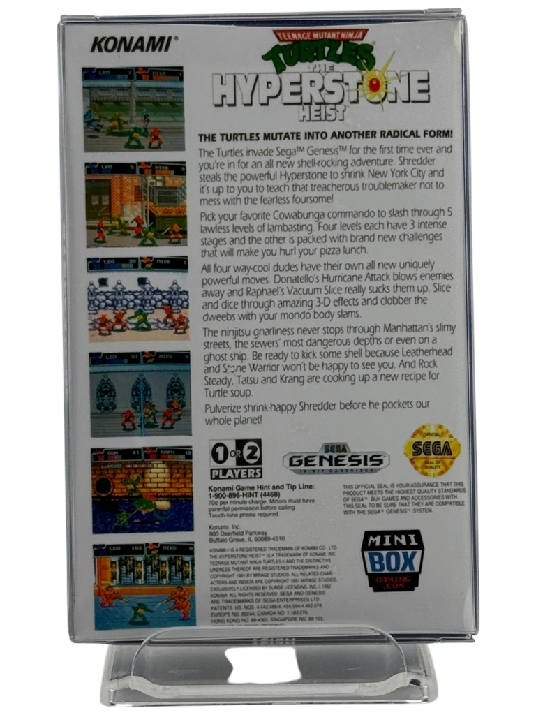 Teenage Mutant Ninja Turtles: The Hyper Stone Heist [Mini Reproduction Box]