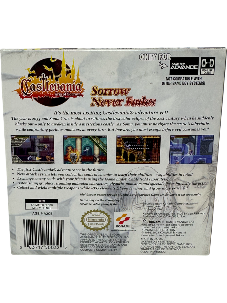 Castlevania Aria of Sorrow