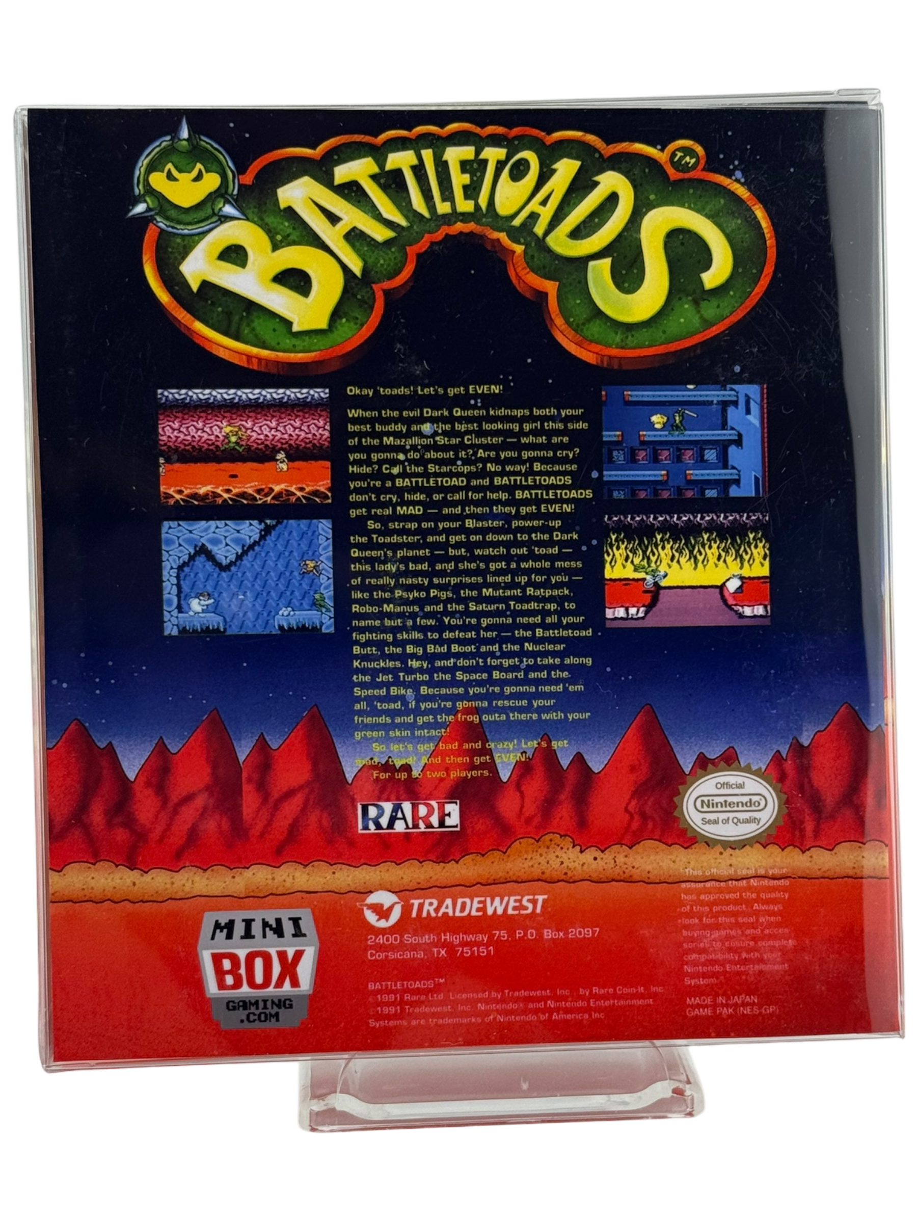Battletoads [Mini Reproduction Box]