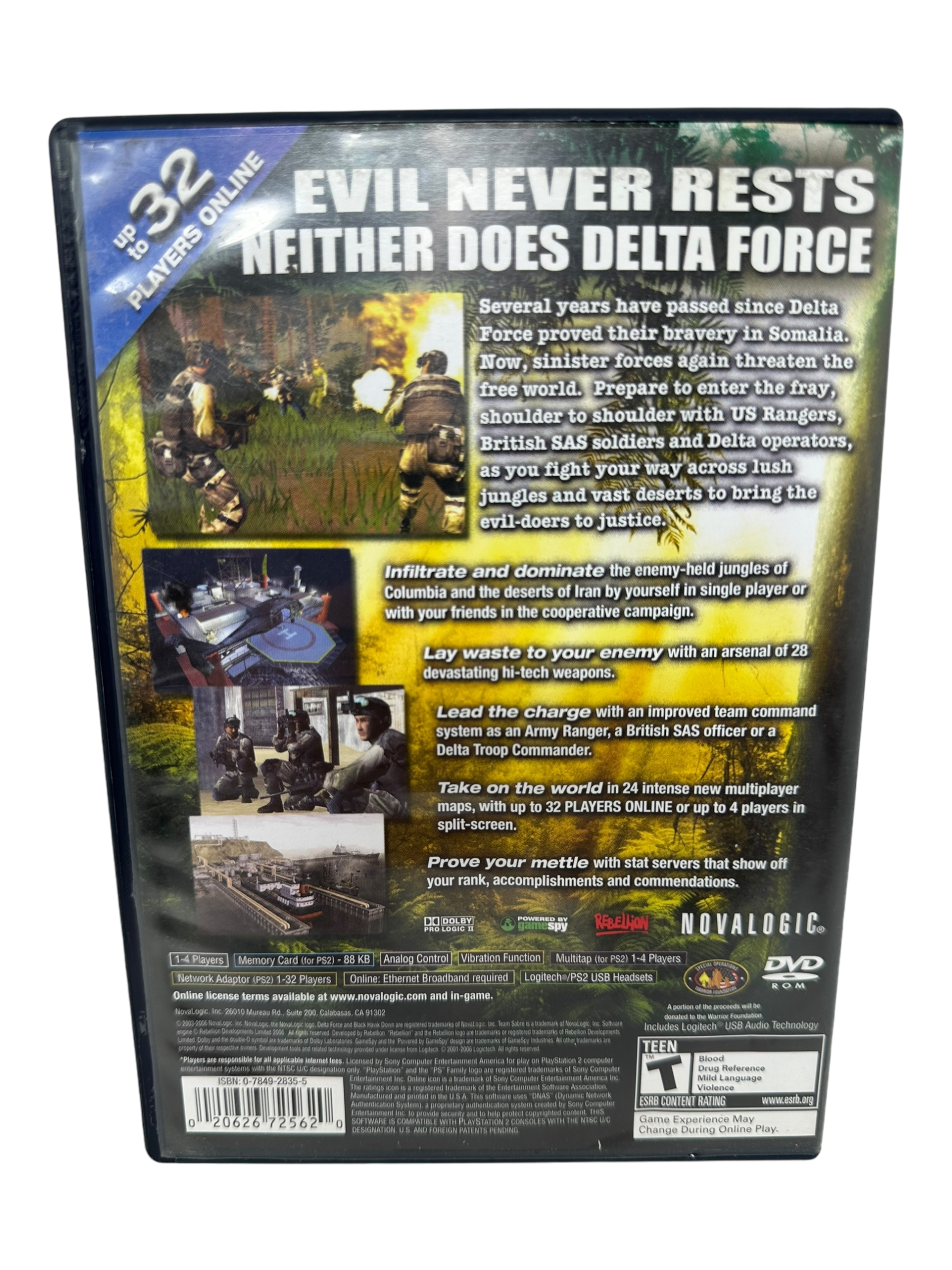 Delta Force Black Hawk Down Team Sabre