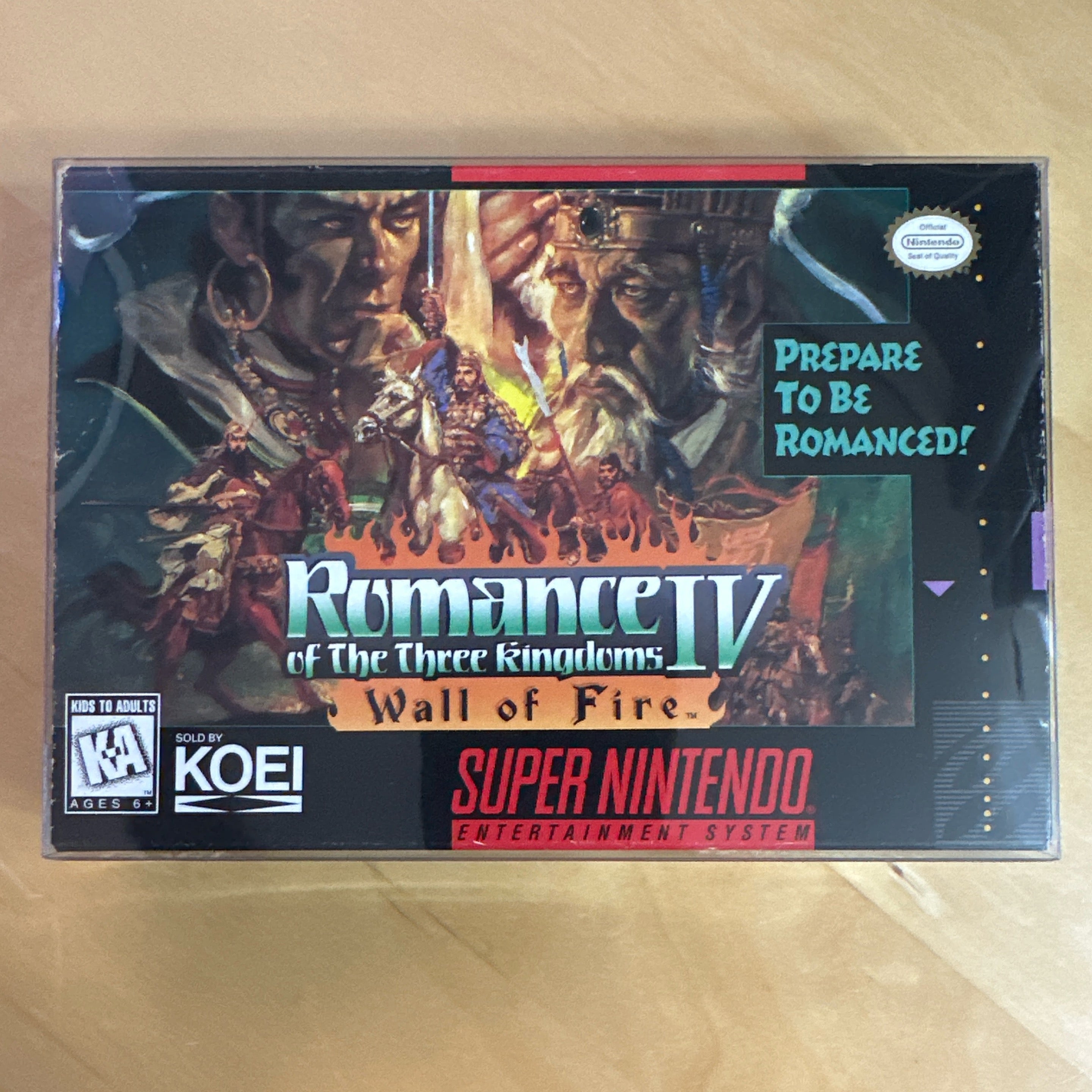 Romance of the Three Kingdoms IV Wall of Fire