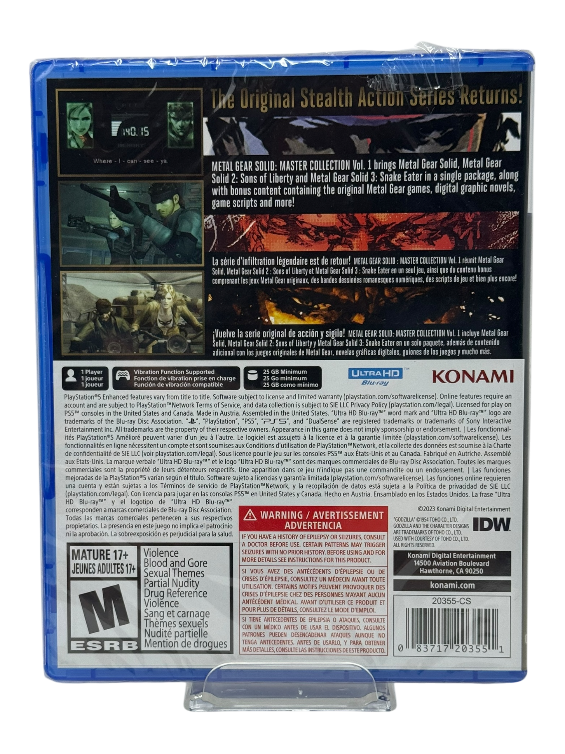 Metal Gear Solid: Master Collection Vol. 1