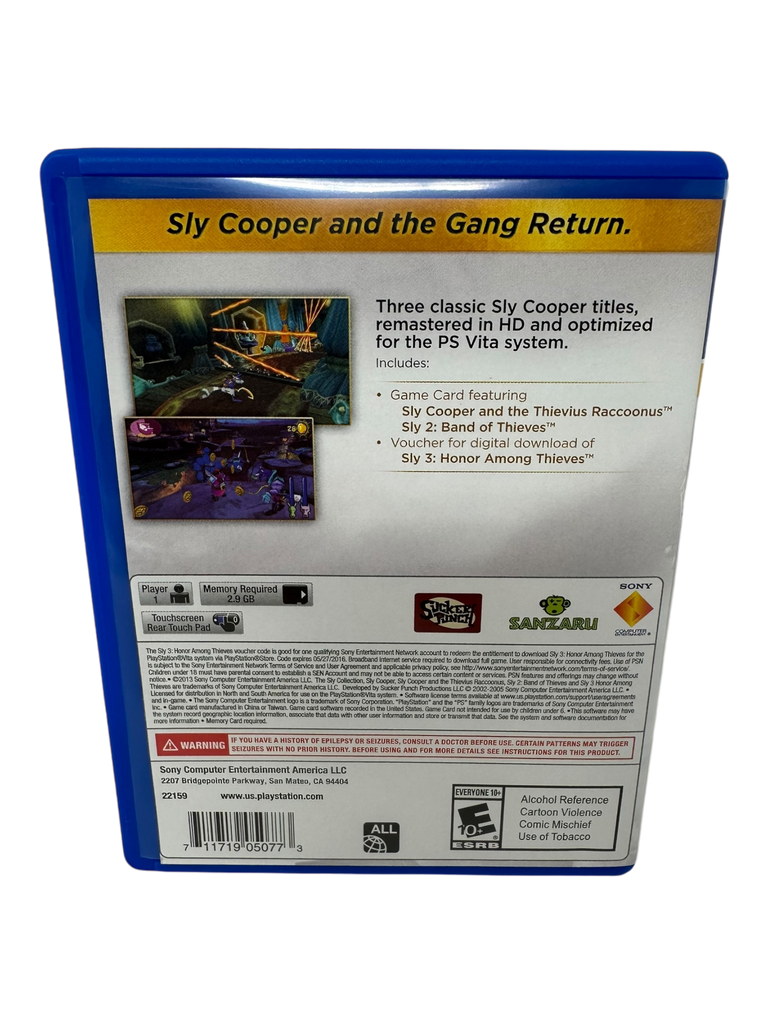 Sly Cooper Collection