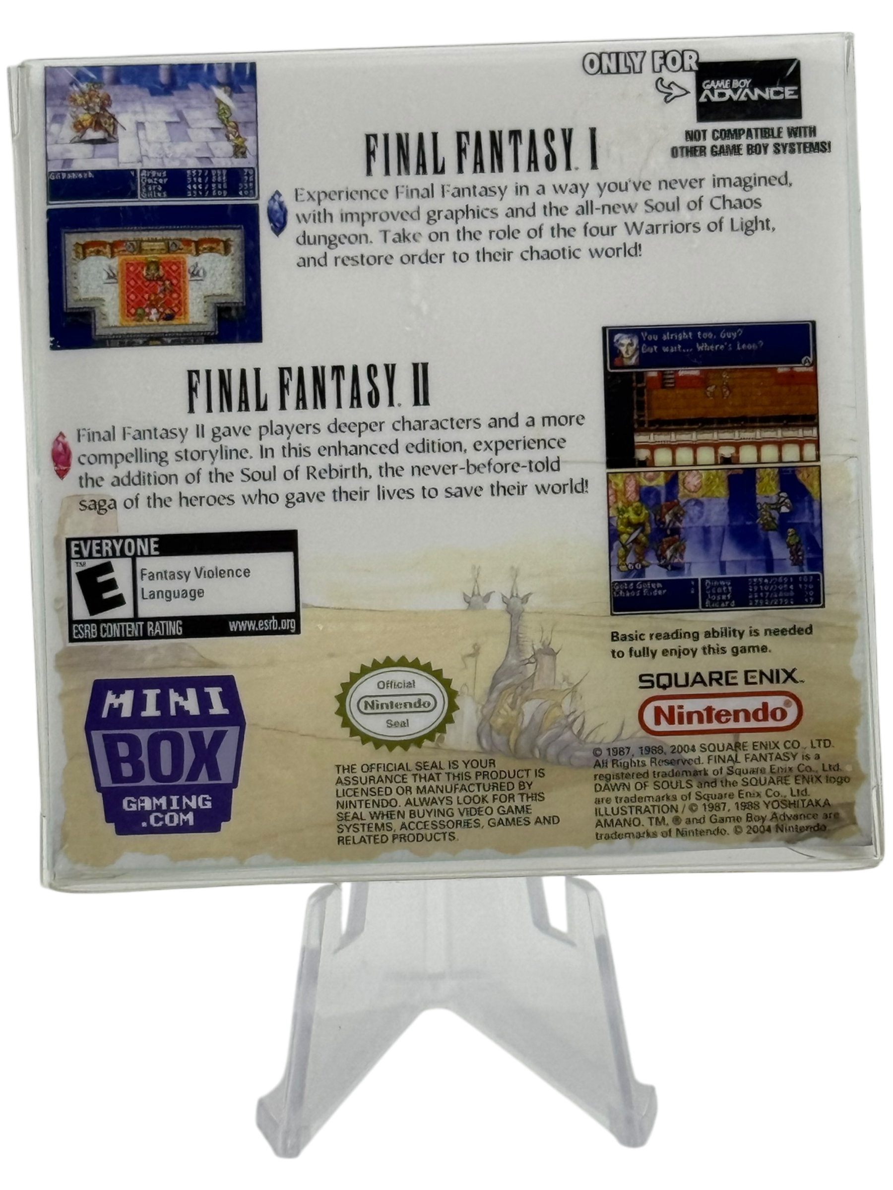 Final Fantasy I & II: Dawn of Souls [Mini Reproduction Box]