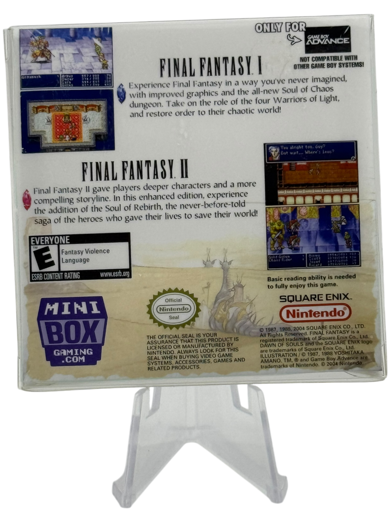 Final Fantasy I & II: Dawn of Souls [Mini Reproduction Box]