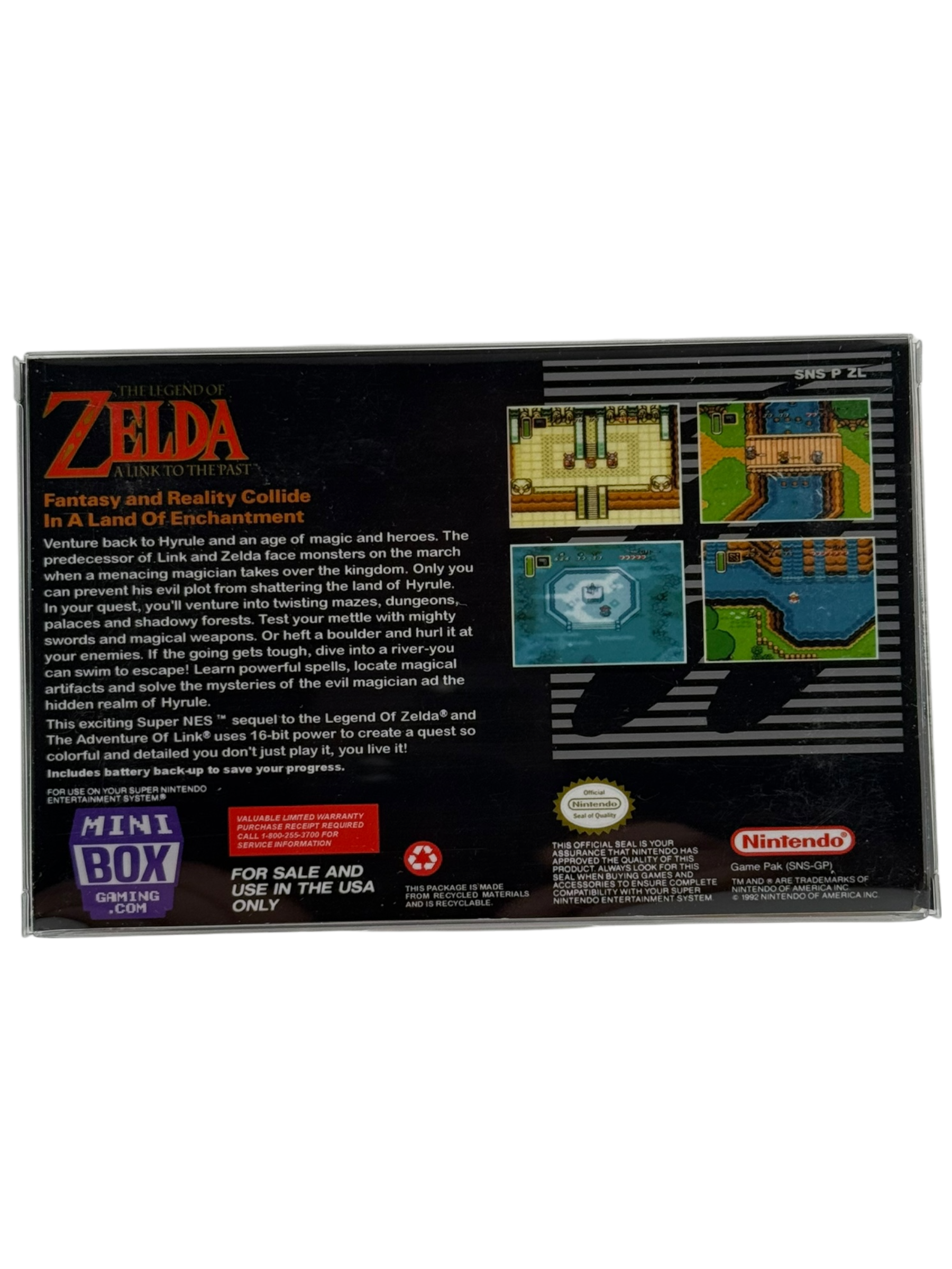 The Legend of Zelda: A Link to the Past [Mini Reproduction Box]