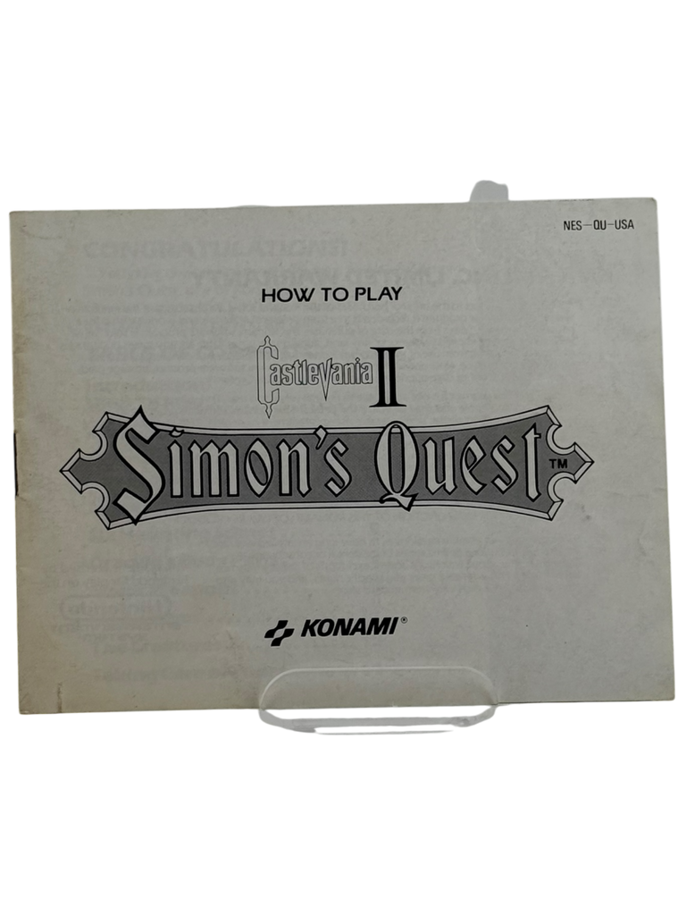 Castlevania II Simon's Quest