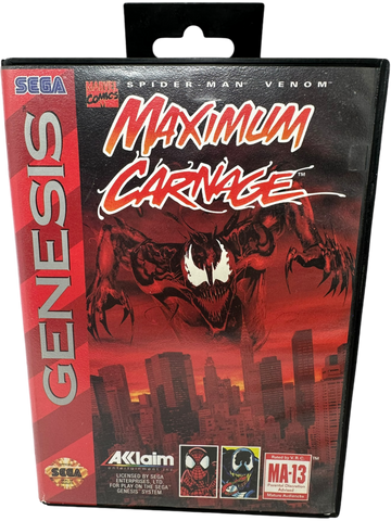 Spiderman Maximum Carnage