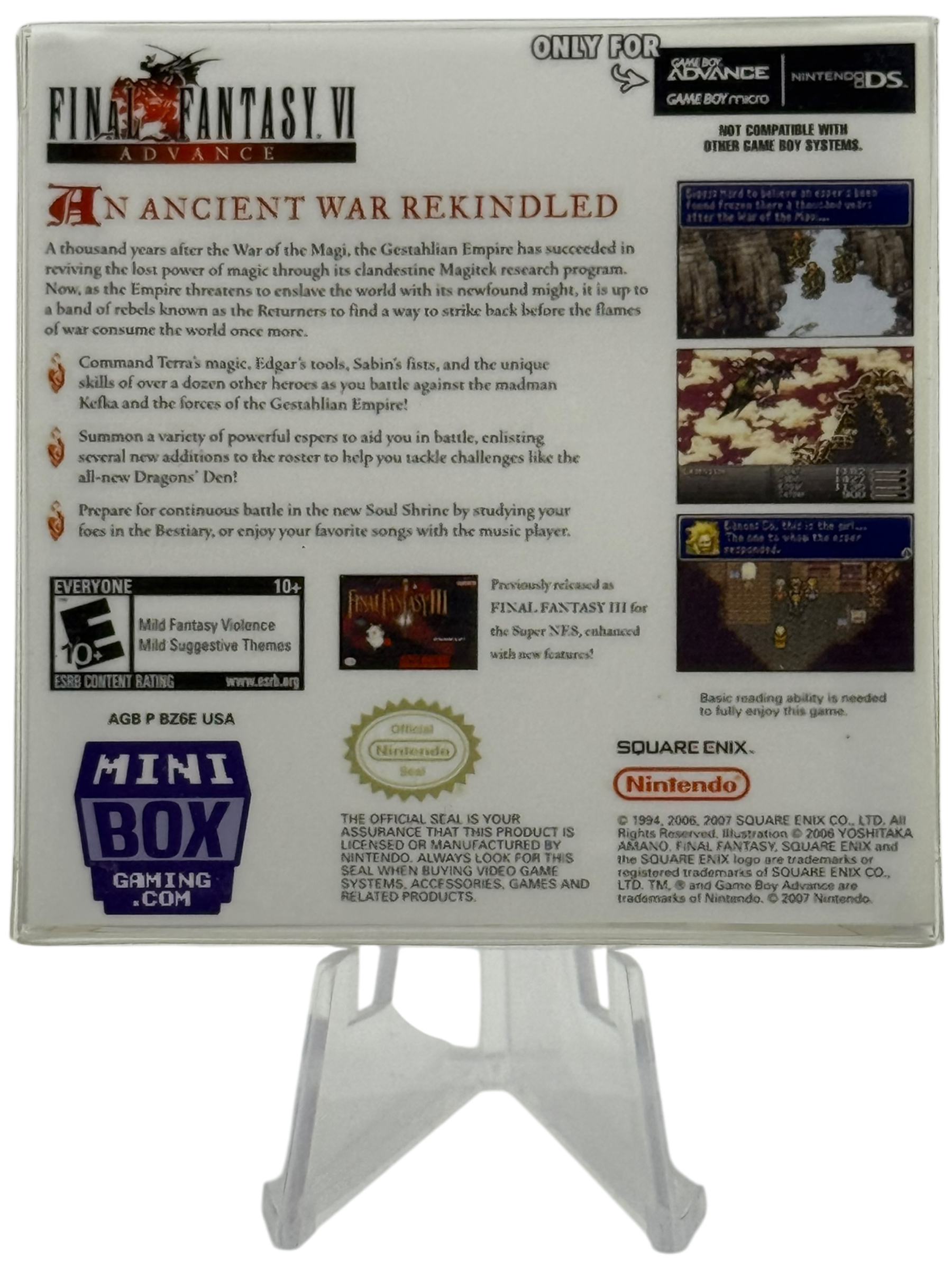 Final Fantasy VI Advance [Mini Reproduction Box]