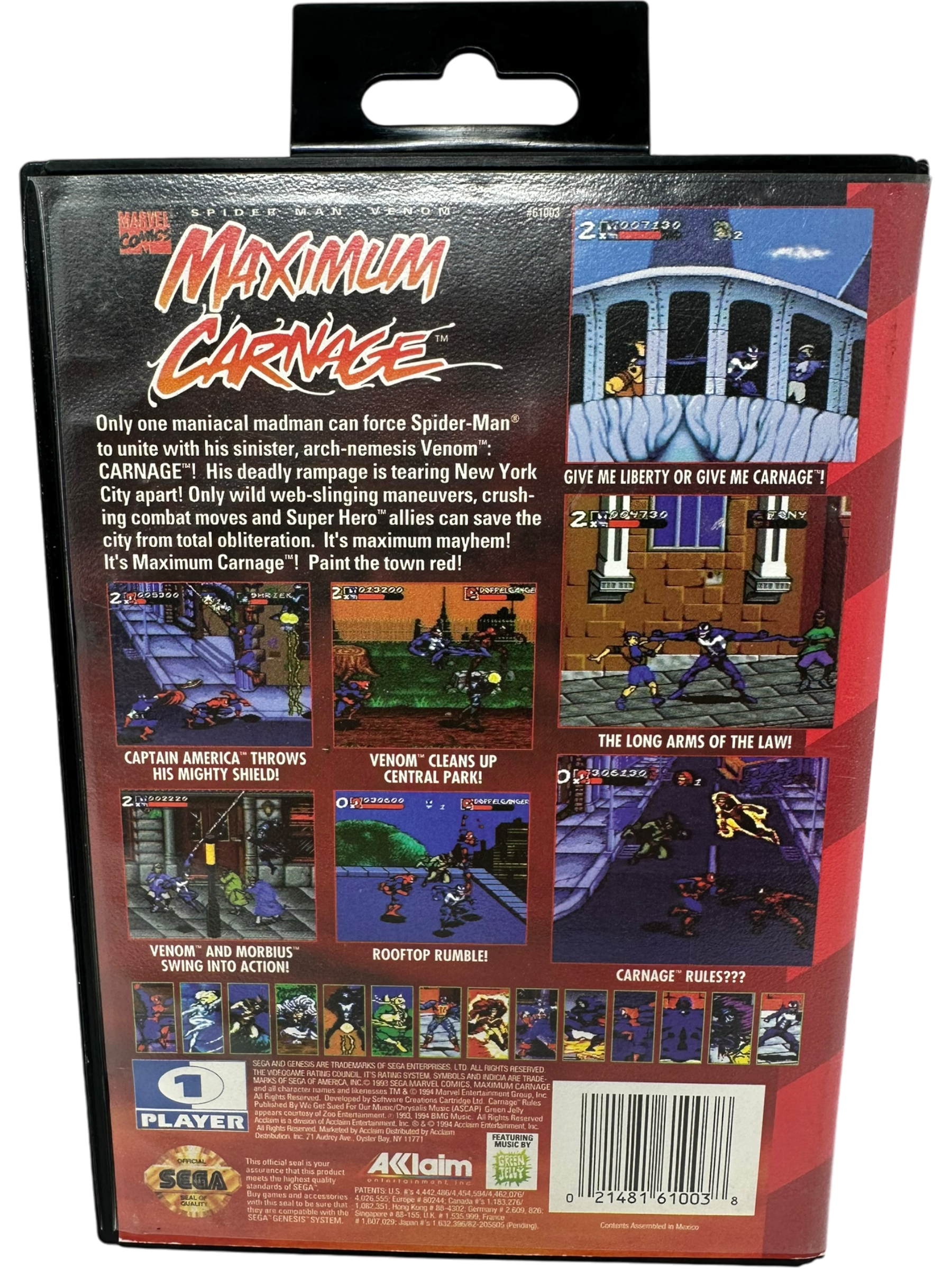 Spiderman Maximum Carnage