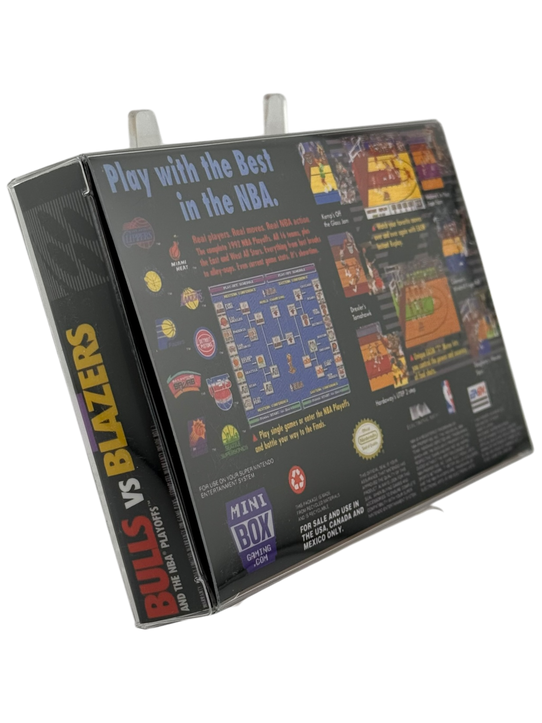 Bulls vs. Blazers and the NBA Playoffs [Mini Reproduction Box]