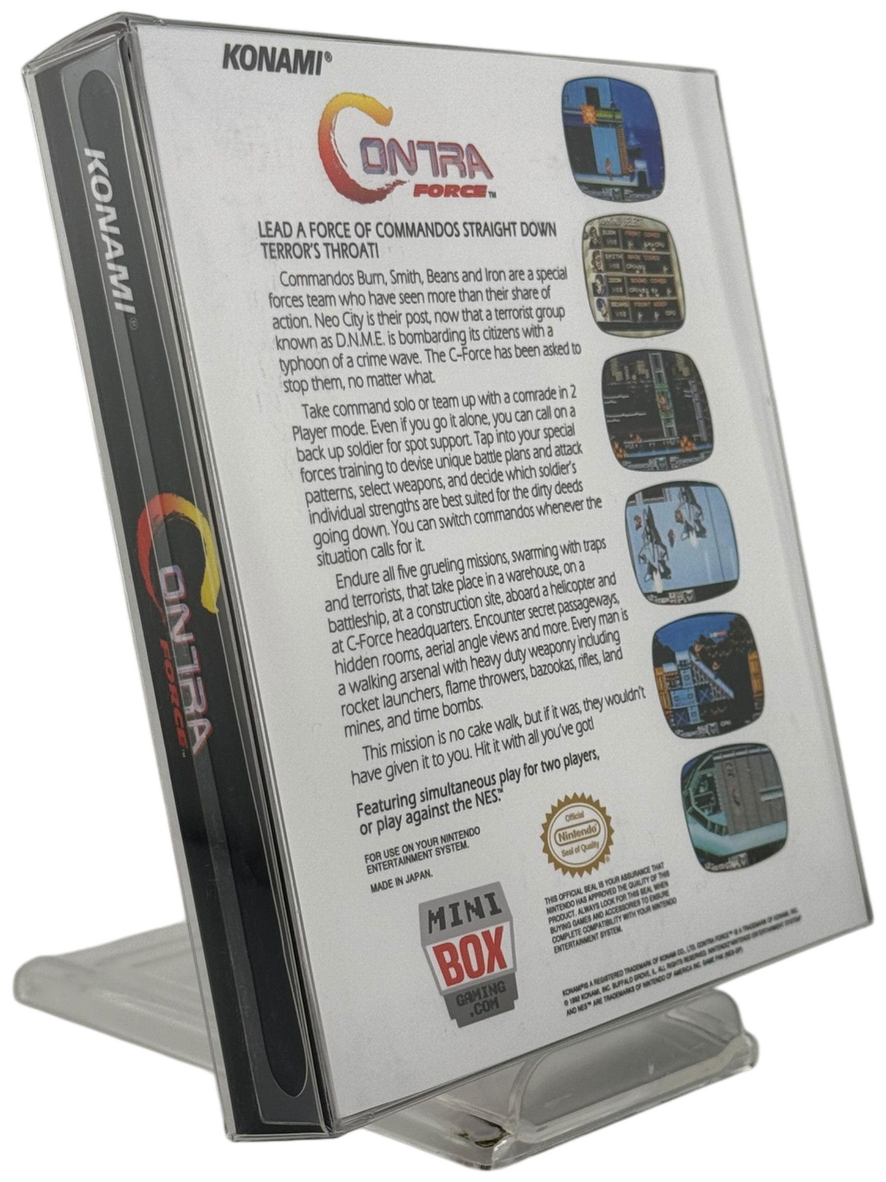 Contra Force [Mini Reproduction Box]
