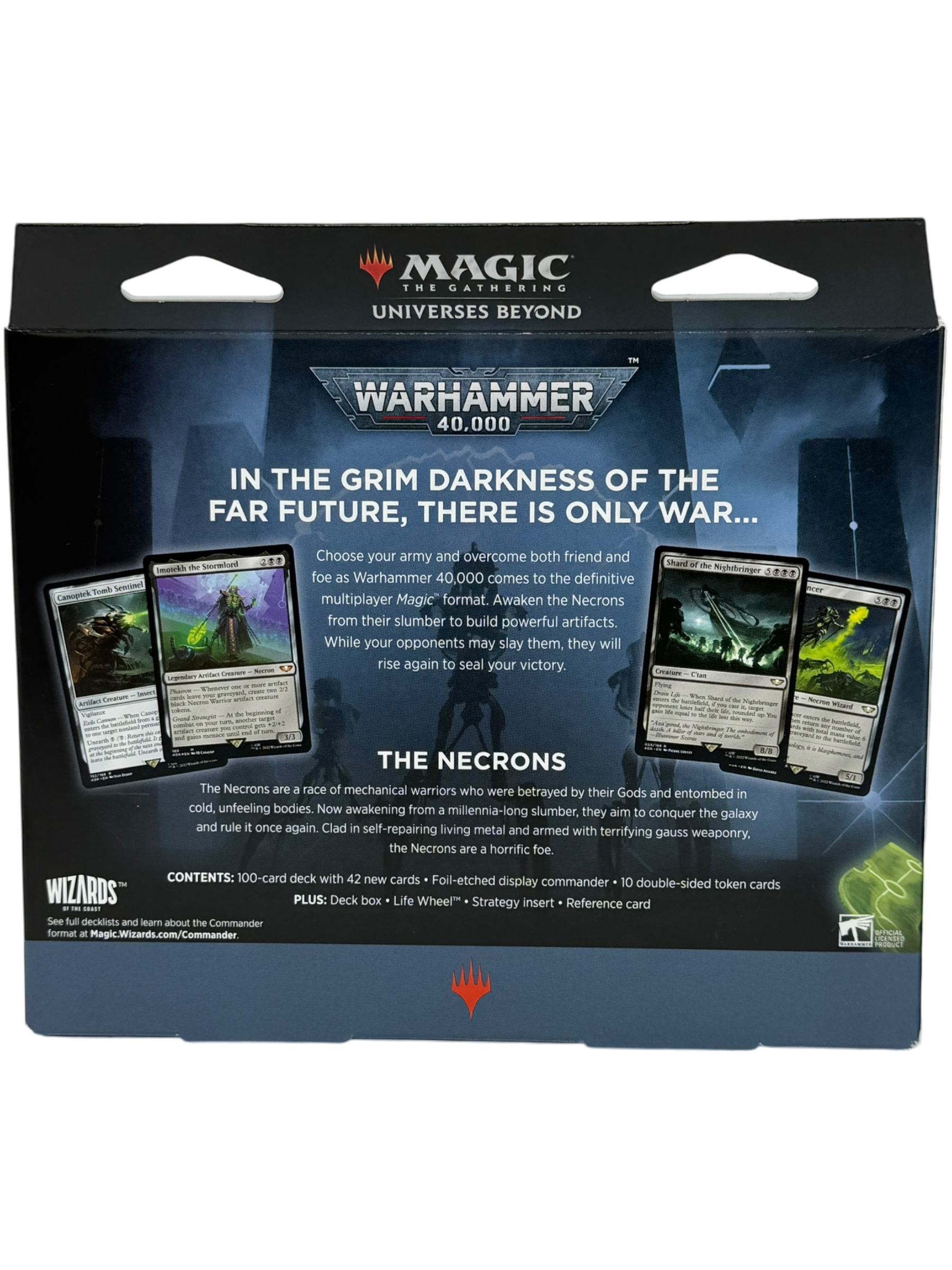 Universes Beyond: Warhammer 40,000 - Necron Dynasties Commander Deck