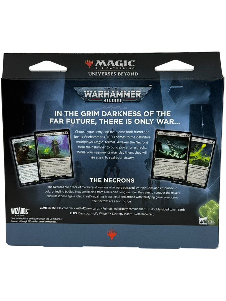 Universes Beyond: Warhammer 40,000 - Necron Dynasties Commander Deck