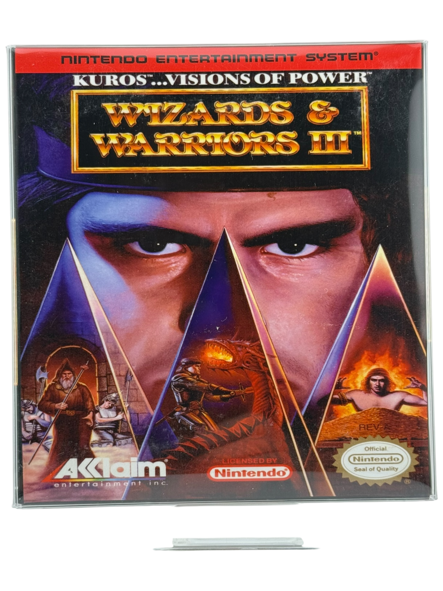 Kuros: Visions of Power - Wizards & Warriors III [Mini Reproduction Box]