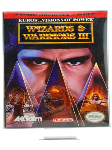 Kuros: Visions of Power - Wizards & Warriors III [Mini Reproduction Box]