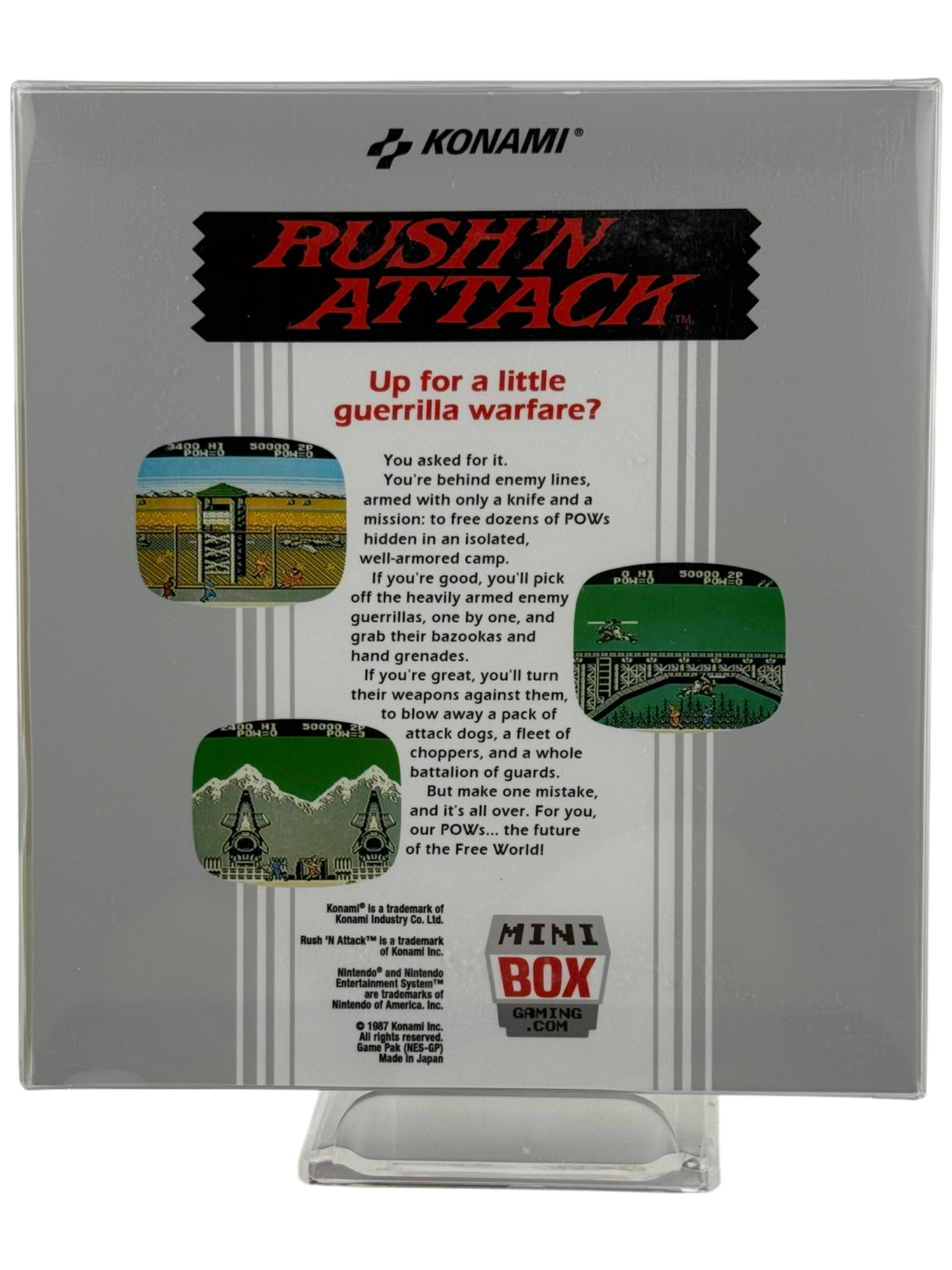 Rush 'N Attack [Mini Reproduction Box]