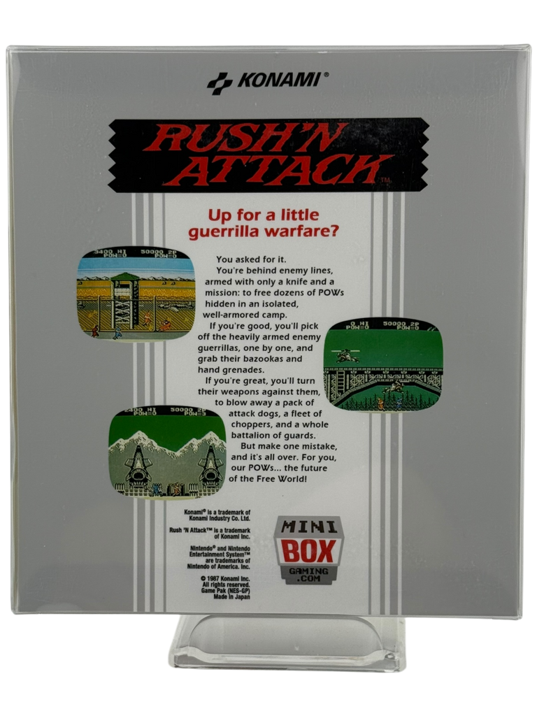 Rush 'N Attack [Mini Reproduction Box]