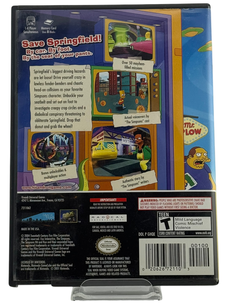 The Simpsons Hit and Run [Player's Choice]