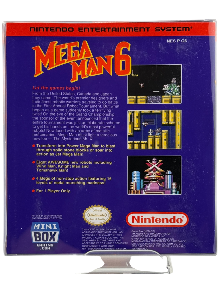 Mega Man 6 [Mini Reproduction Box]
