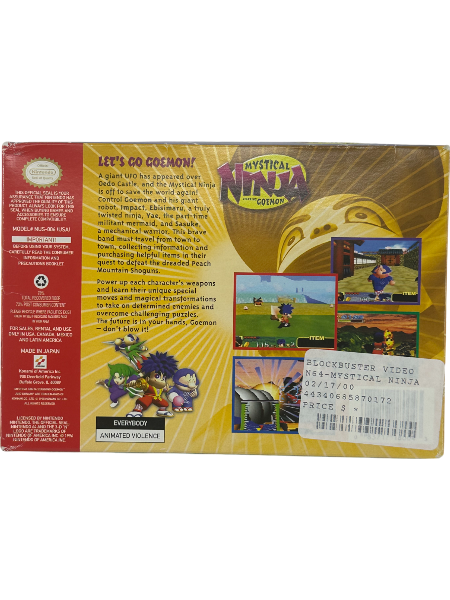 Mystical Ninja Starring Goemon