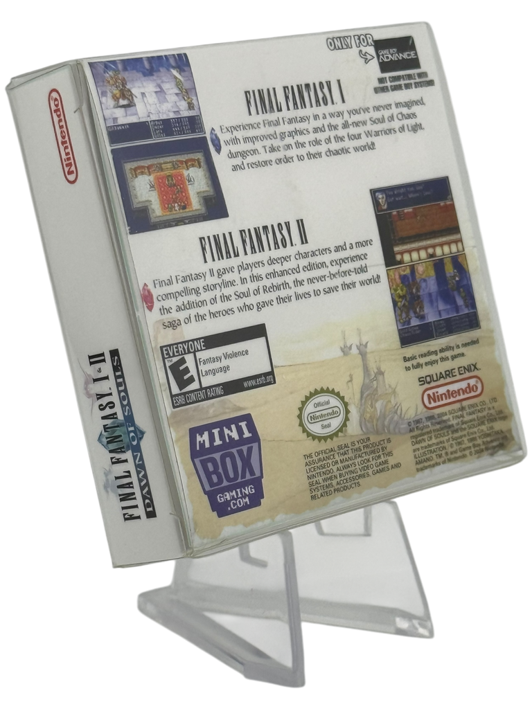 Final Fantasy I & II: Dawn of Souls [Mini Reproduction Box]