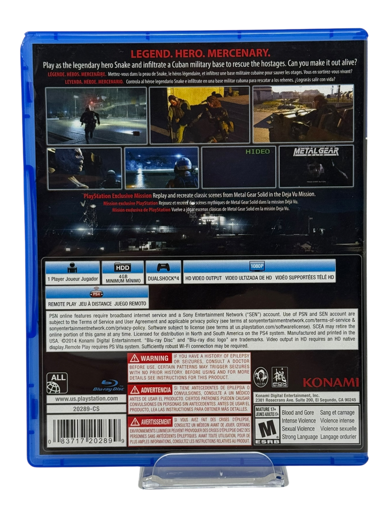 Metal Gear Solid V: Ground Zeroes