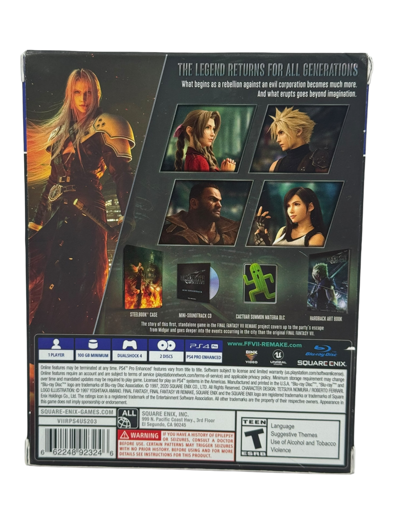 Final Fantasy VII Remake [Deluxe Edition]
