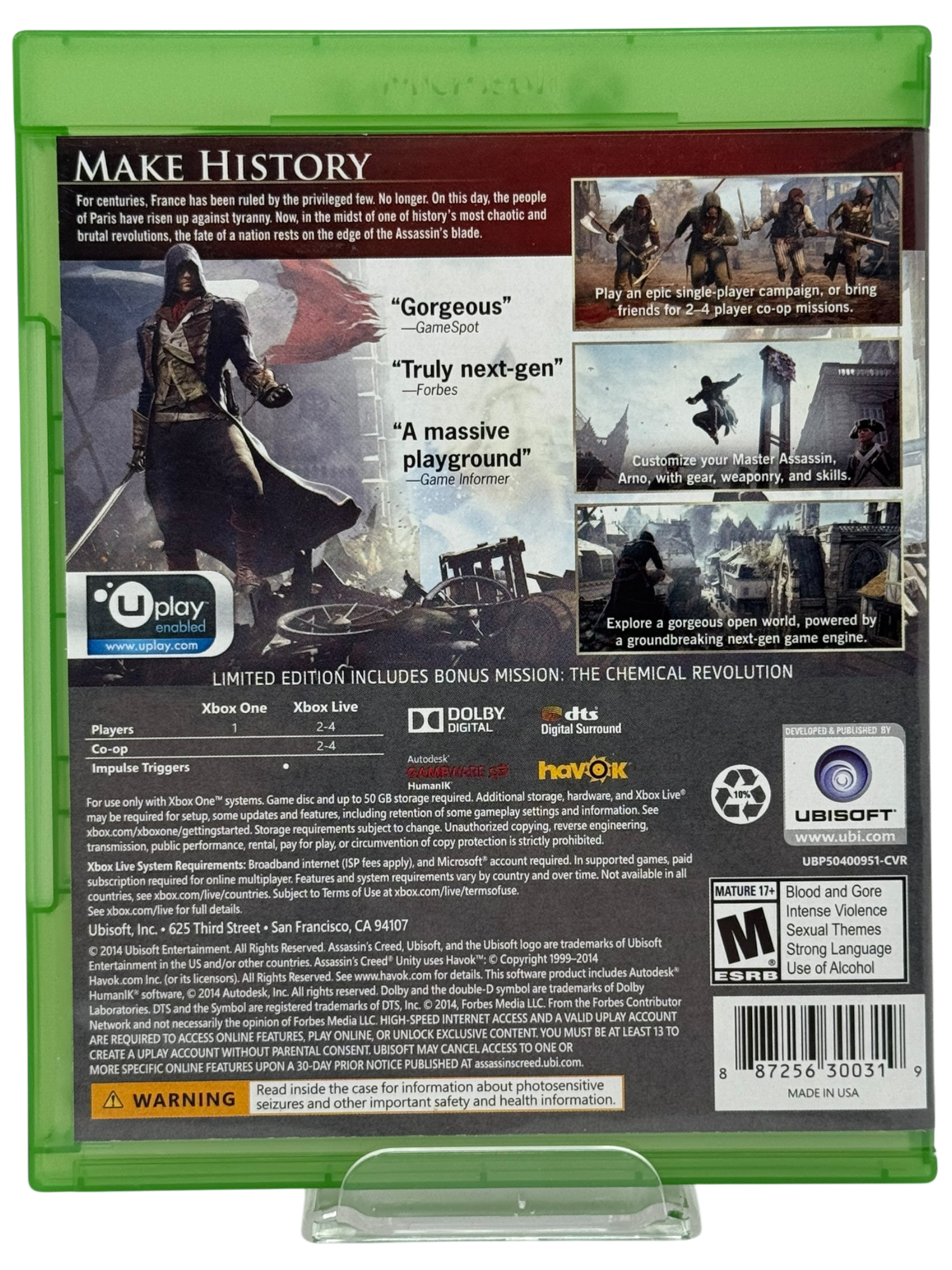 Assassin's Creed: Unity [Limited Edition]