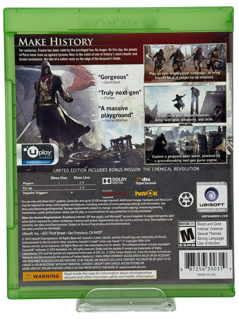 Assassin's Creed: Unity [Limited Edition]