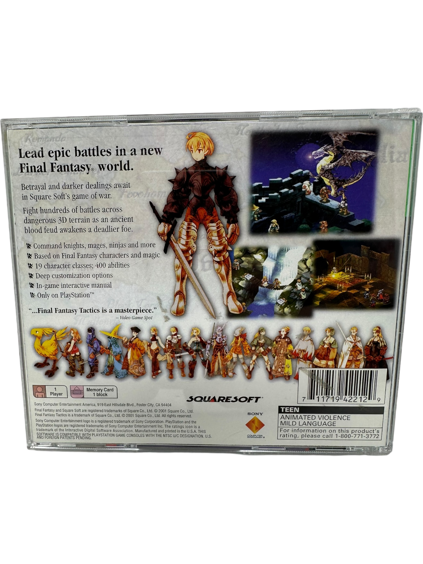 Final Fantasy Tactics [Greatest Hits]