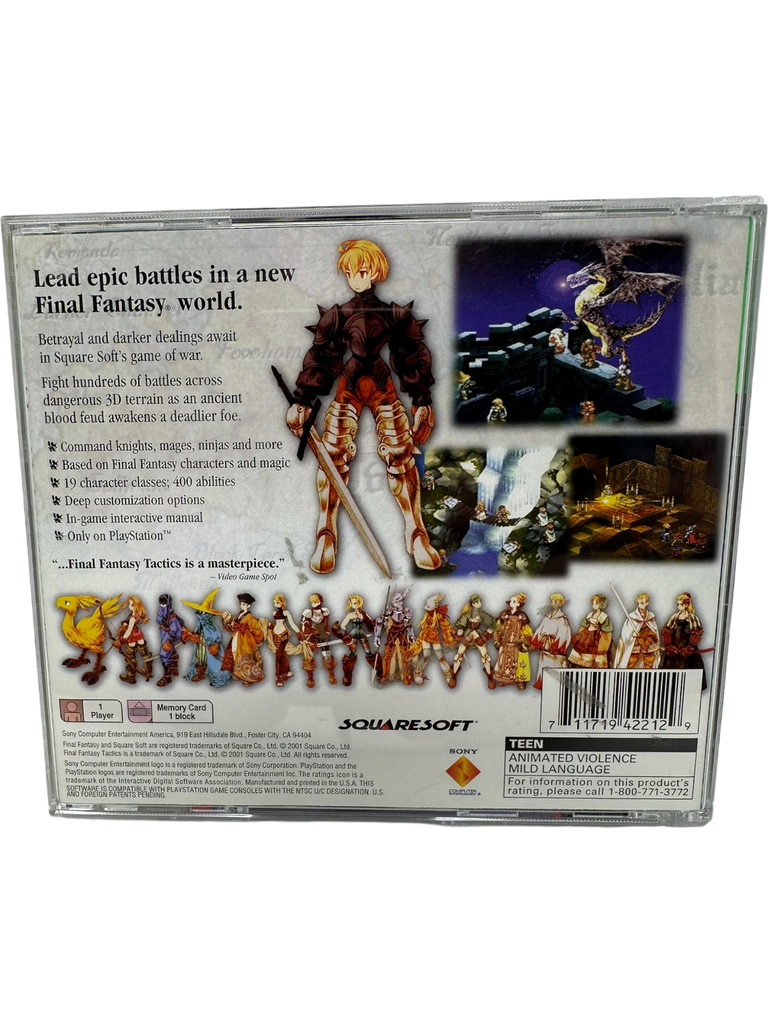 Final Fantasy Tactics [Greatest Hits]