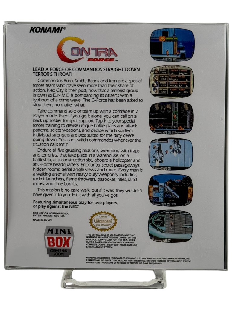 Contra Force [Mini Reproduction Box]