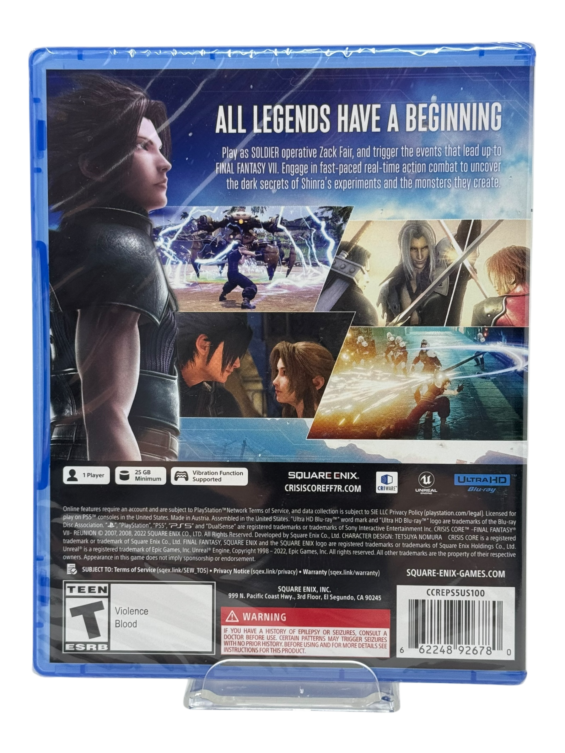 Crisis Core: Final Fantasy VII Reunion