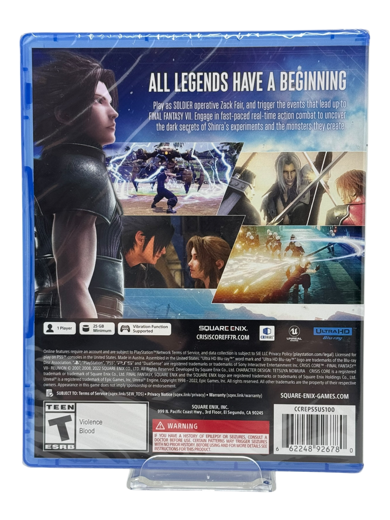 Crisis Core: Final Fantasy VII Reunion